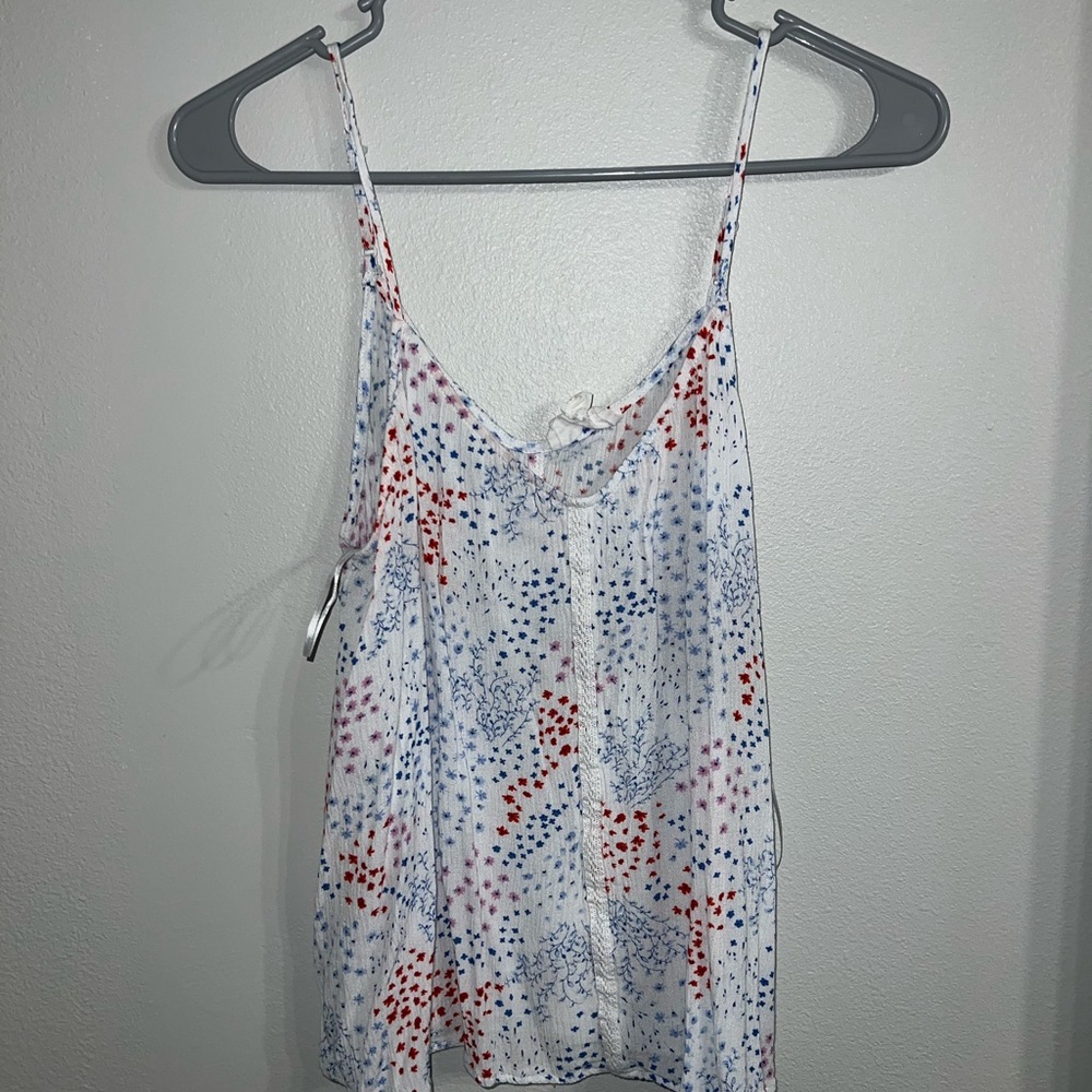 Elegant Floral Spaghetti Strap Camisole